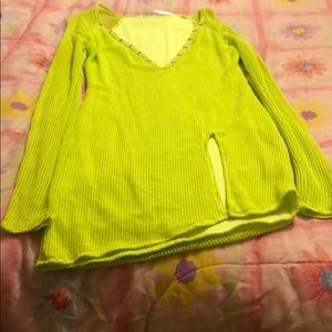 Neon Glow Henley Dress from Dollskill